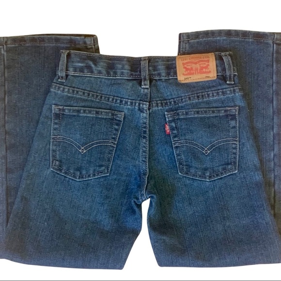 LEVI’S 549 Boys Relaxed Straight Leg Jeans Size 7X - Picture 8 of 12
